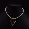Natural Freshwater Pearl Necklace Women Versatile French Vintage Fashion Light Luxury Elegant Temperament Sweater Chain Pearl