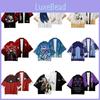 Elegante Kimono Capa Chaqueta de Genshin Impact Para Eventos de Fiesta Temática
