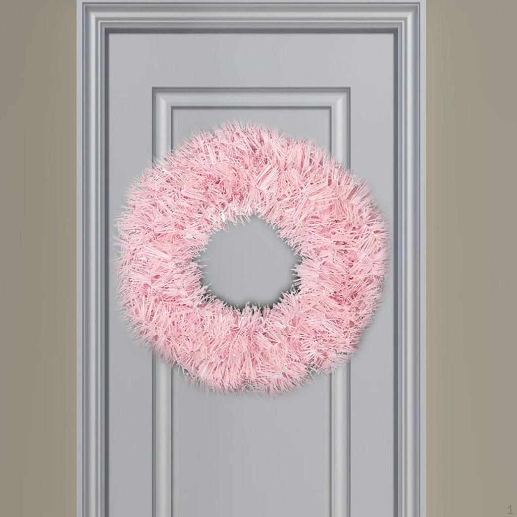 Ghirlandă de flori artificiale Buchet agățat Copac de Crăciun Coroană florală pentru șemineu pentru interior în aer liber