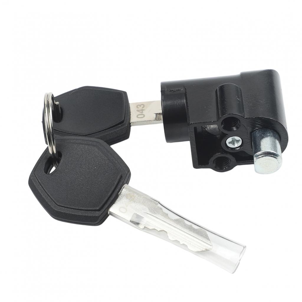 Premium Alluminum Alloy Lock with Ignition OnOff Key for For polly Battery Case