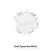Cosmetic Storage Box Set with Built-in Drawer and Desktop Divider Organizer