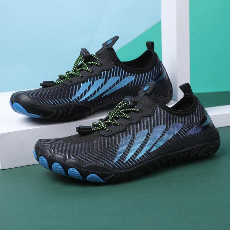 

Fashion New Summer Couple Outdoor Bottom Boat Casual Shoes Hiking Barefoot Swimming Beach Men s Water Shoes Quick Drying Surfing Shoes 35 чёрный