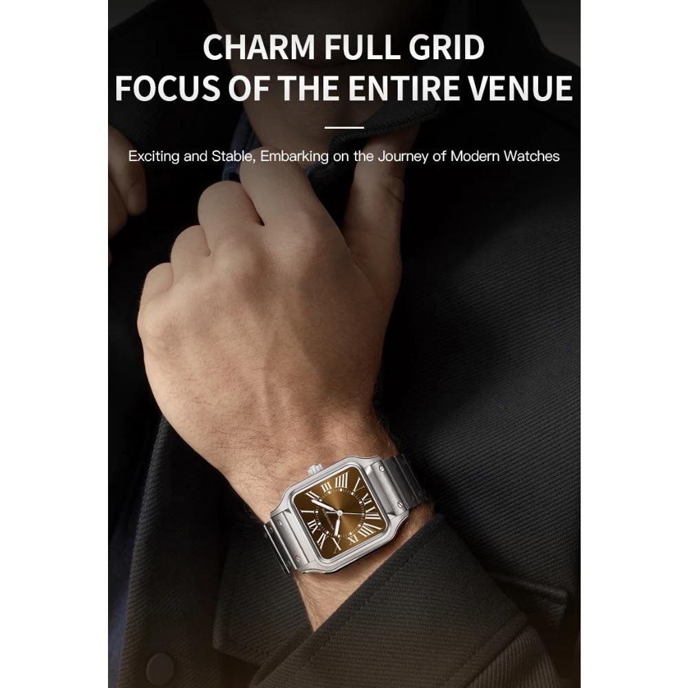 2025 New Hot Specht & Söhne Luxury 34MM Quartz Watch For Men & Women Watches Super Thin Steel Sapphire Crystal 50M Waterproof