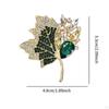 Leaf Brooch Pin for Women Breastpin Suit Wedding Party Clothes Accessories