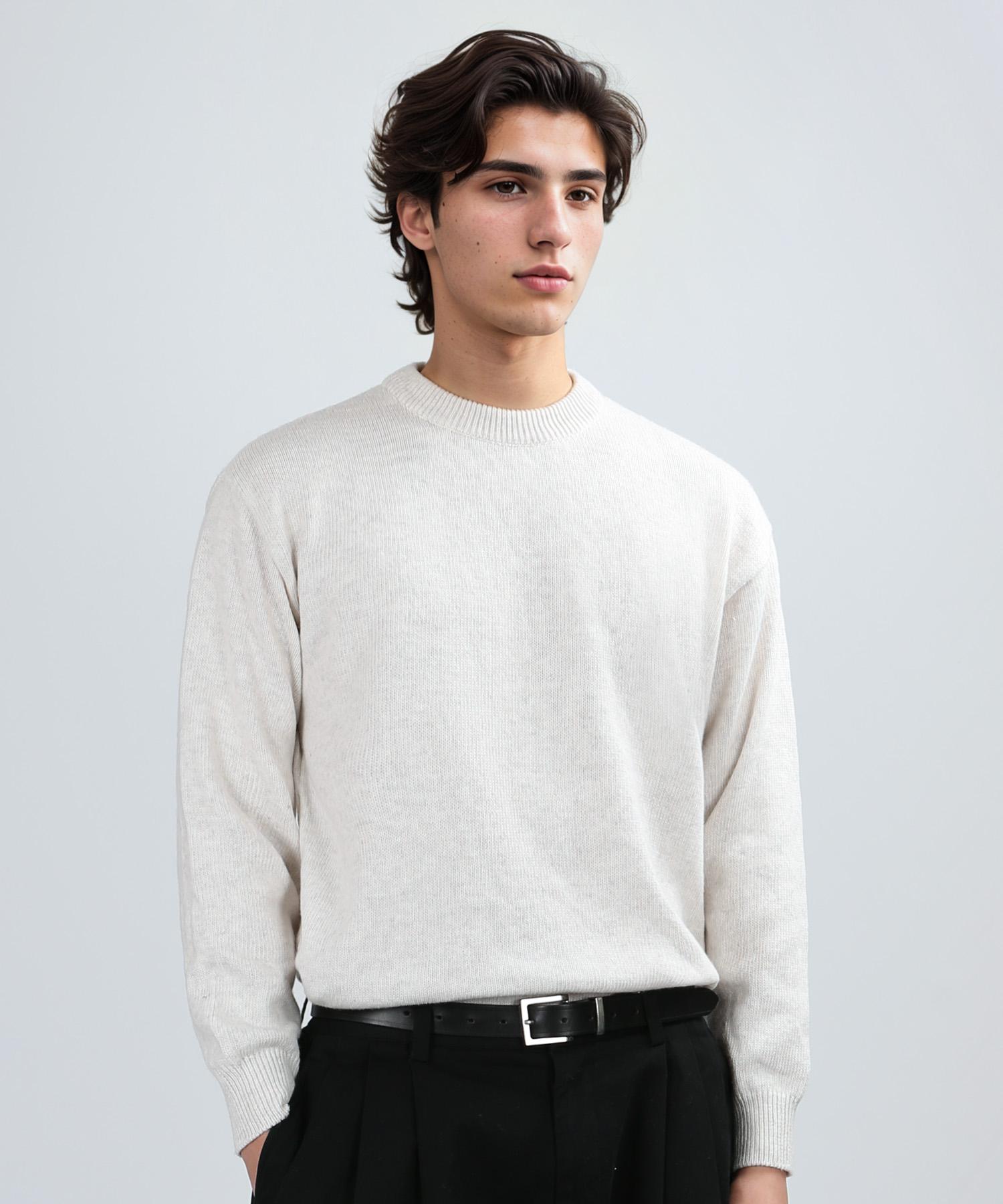 Johnny West Just Wool-Like Knit (Oatmeal) 48