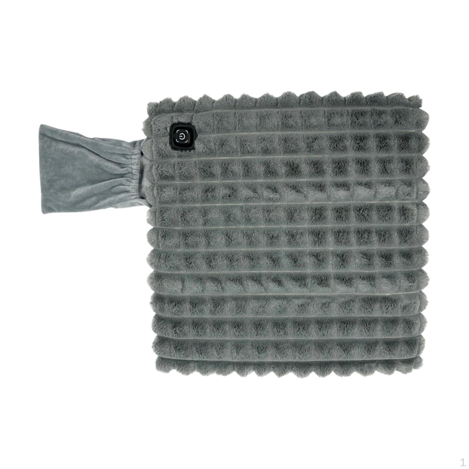 USB Heating Seat Cushion Portable 5V Chair Pad for Dorm Home Travel серый