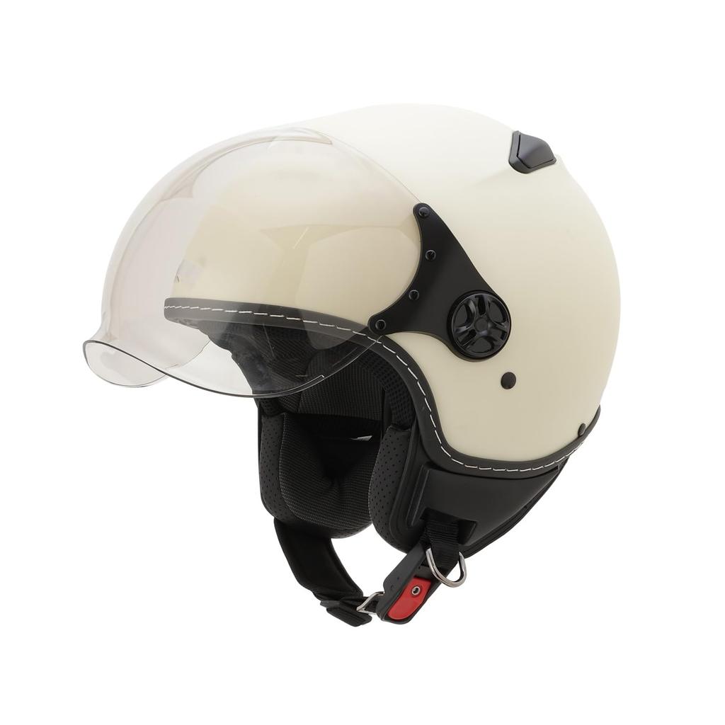 Sorel Silex Shield Motorcycle Matte Ivory SG and PSC Sizes Women's Helmet, Metallic, Standards, Women's