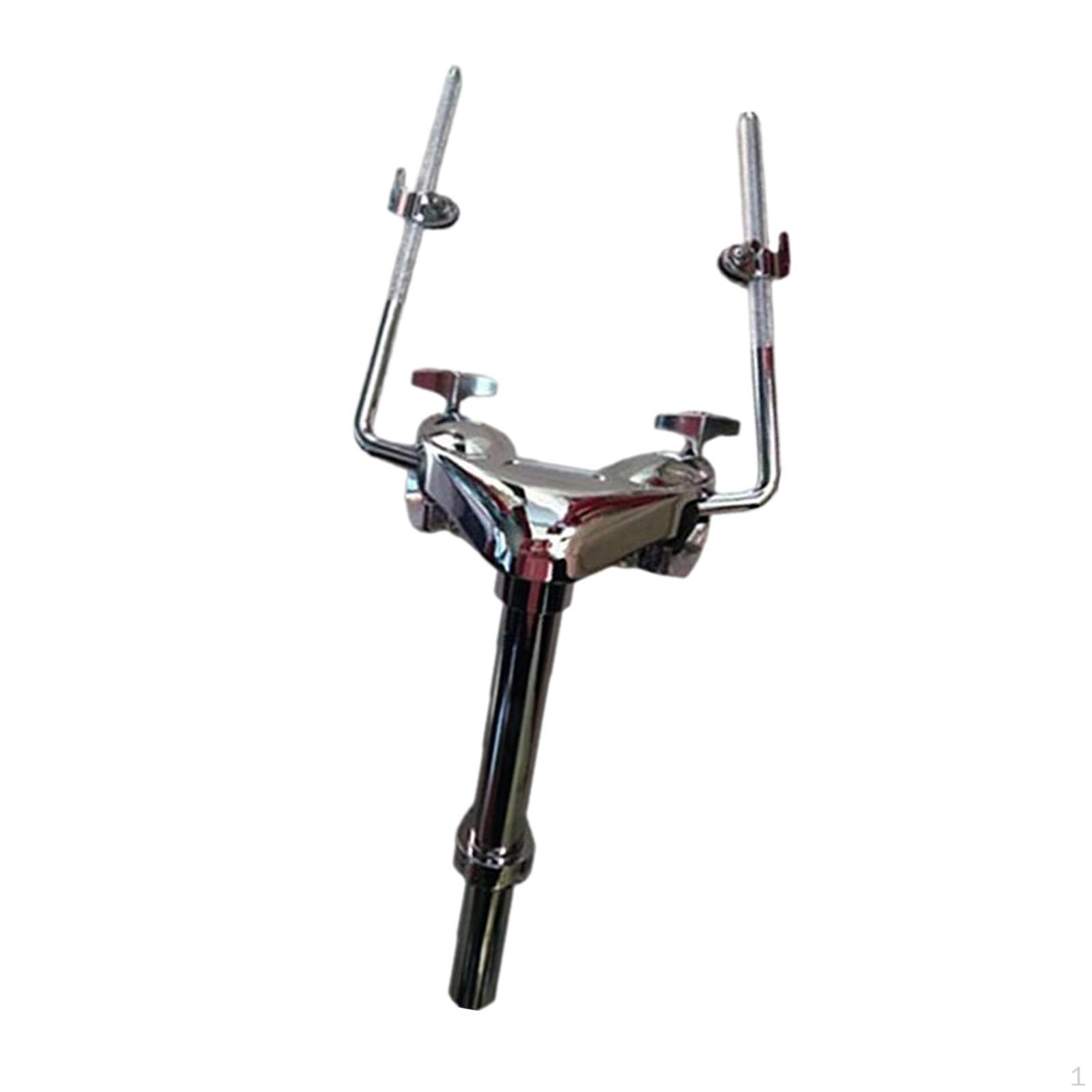 Metal Drum Mount for Tom Instrument Customization Double Tom Holder