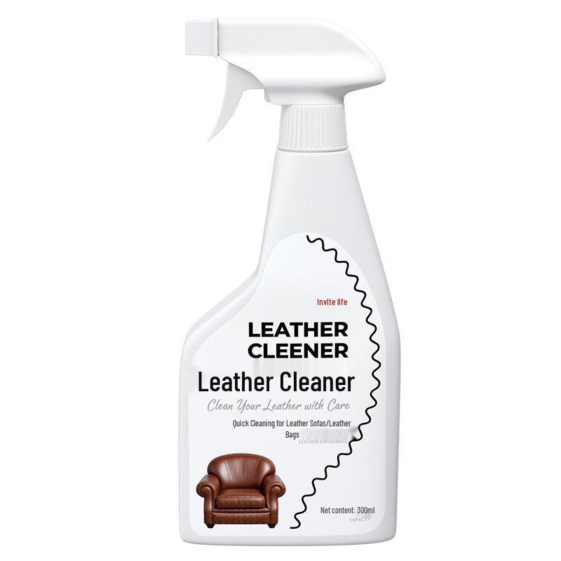 Premium Leather Cleaner: Stain Remover & Maintenance Cream for Sofas, Clothing, and Bags