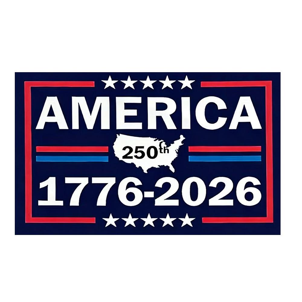 

America 250th Anniversary Tapestry Patriotic 17762026 Wall Hanging for Bedroom Living Room Dorm Decor 74x94cm(29x37in)