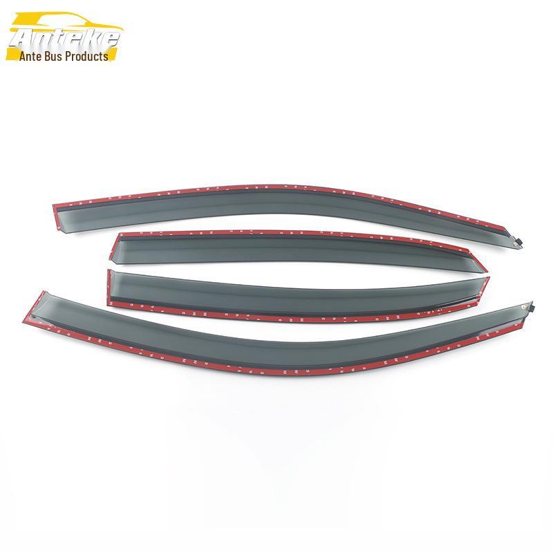 3D Stainless Steel Rain Guards & Sun Visor Trim for 11-17 Passat