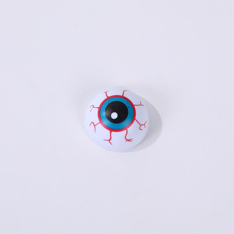 10Pcs/Lot Halloween Theme Decoration 3D Red Blue Eyeball Crafts Keychains Handmade Gifts Haunted House Home Bar Horror Props