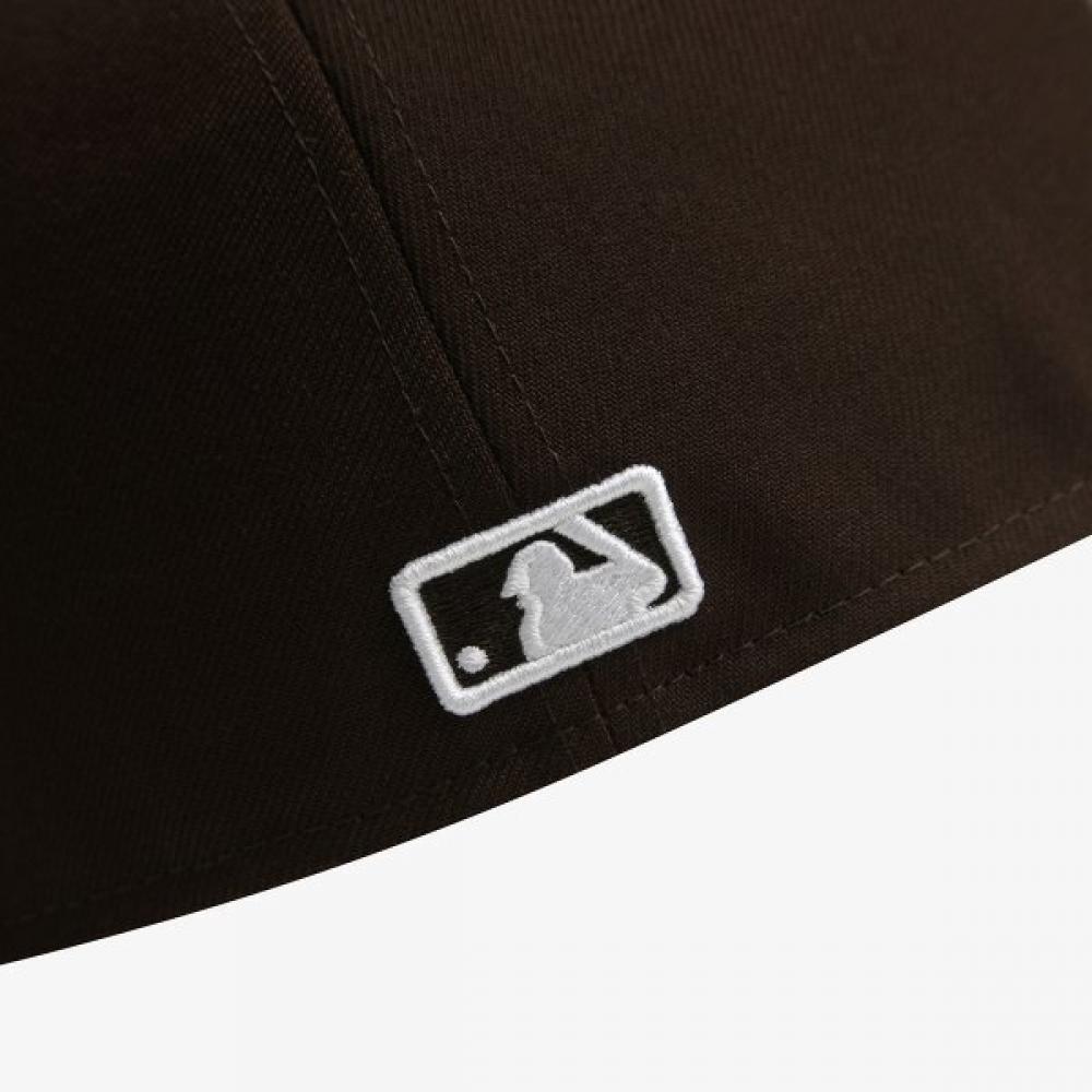 Czapka New Era Mlb La Dodgers Fitted Cap Burnt Wood
