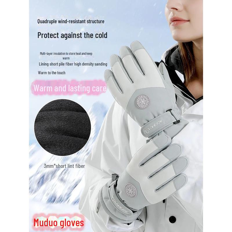 Unisex Windproof Waterproof Winter Ski & Cycling Touch Screen Gloves