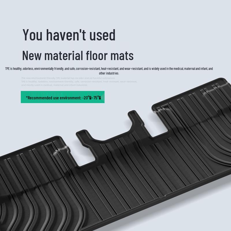 Custom TPE Floor & Trunk Mats for Toyota BZ5 - Stain-Resistant & Waterproof.