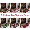 VIKAMA Christmas Welcome Doormat Santa Claus Indoor/Outdoor Area Rug Kitchen & Bedroom Mat 2026 Merry Christmas Home Decor