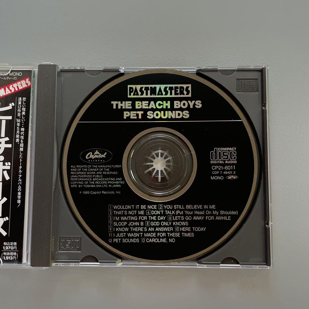 [USED] The Beach Boys Japanese Version CD Included Pet Sounds