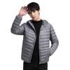Men's Trendy Lightweight White Duck Down Hooded Jacket - Autumn/Winter Casual Sports Outerwear 2025.