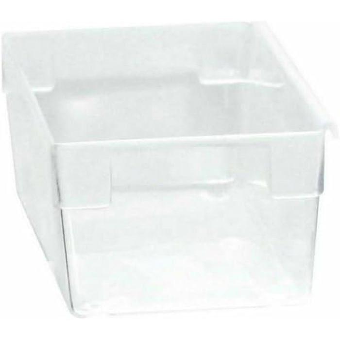 Boîte multifonction - BIGBUY HOME - Modulaire transparente - 15 x 8 x 5,3 cm - 24 unités - Multicolore