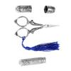 Vintage Design Sewing and Craft Scissors with Stainless Steel Material, Efficient Tool Incisive Points Classical Scissors for Dressmaking Fabric Craf