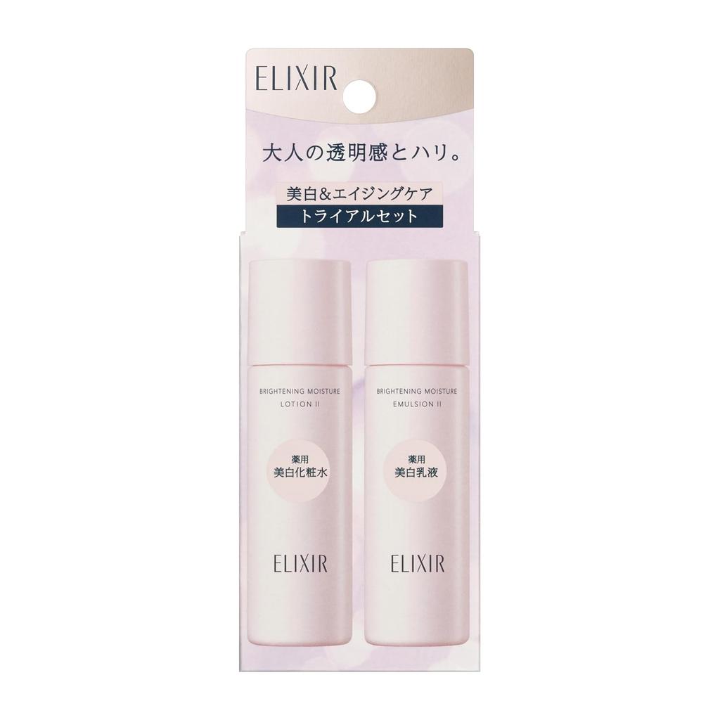 ELIXIR Brightening Trial Set WT 2 BB 30mL 30mL Travel White + Set Lotion, Brightening, Firming, Whitening, Anti-aging, Emulsion,