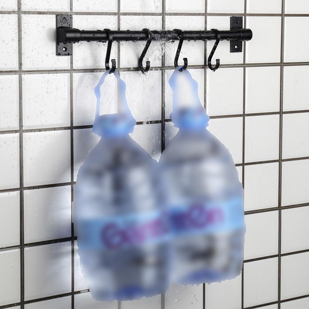 7pcs/set Heavy-Duty Kitchen Shelf Organizer For Maximized Storage Space Rack Wall Mounted Hook Rack