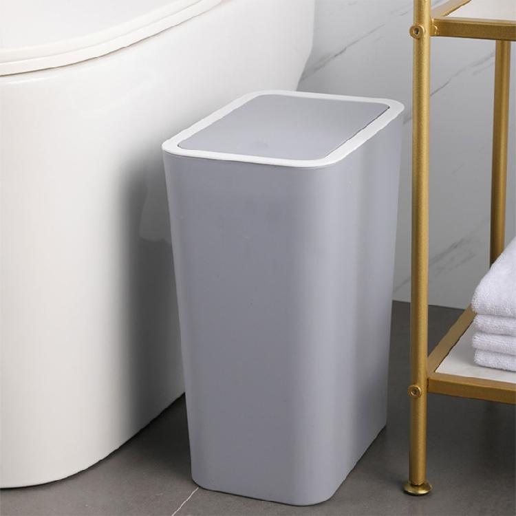 Plastikowy kosz na śmieci z funkcją Easy Press Kosz na odpady Kosz na śmieci Idealny do szkół, biur i użytku domowego