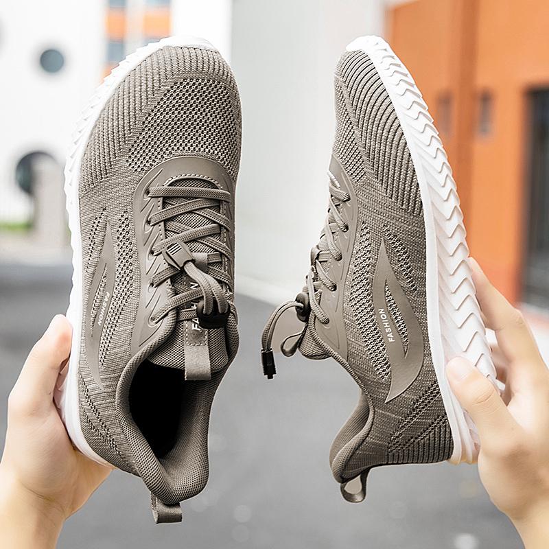 Women's Comfortable Casual Slip-On Sports Shoes Soft Bottom Lightweight Spring Autumn New Style for Middle-Aged And Elderly Men