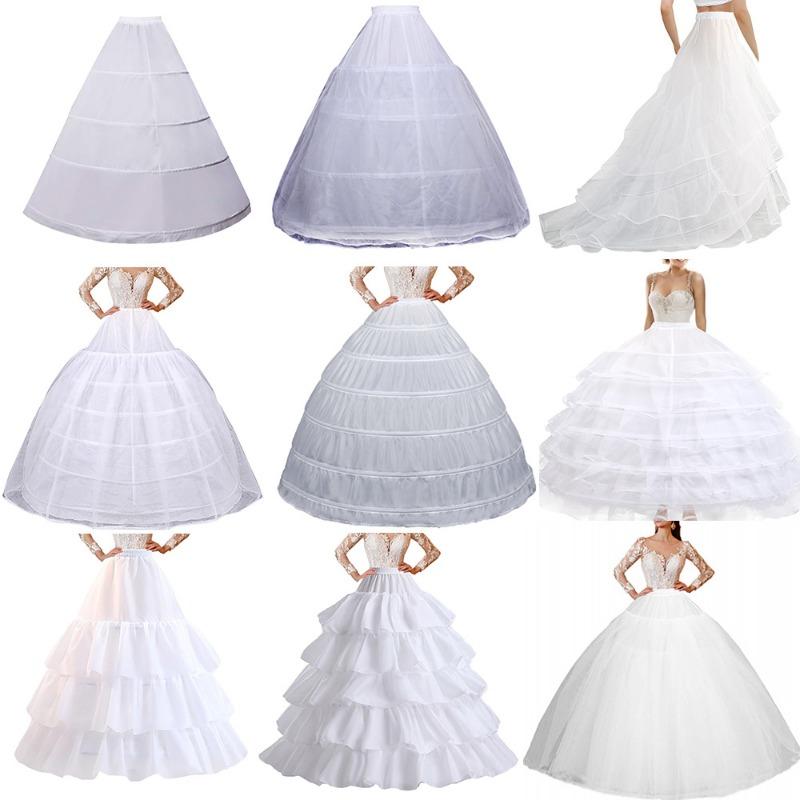 Wedding Petticoat Bridal Underskirt Hoop Crinoline Slip Mermaid Petticoats Fishtail for Ball Gown Prom Dress Customized