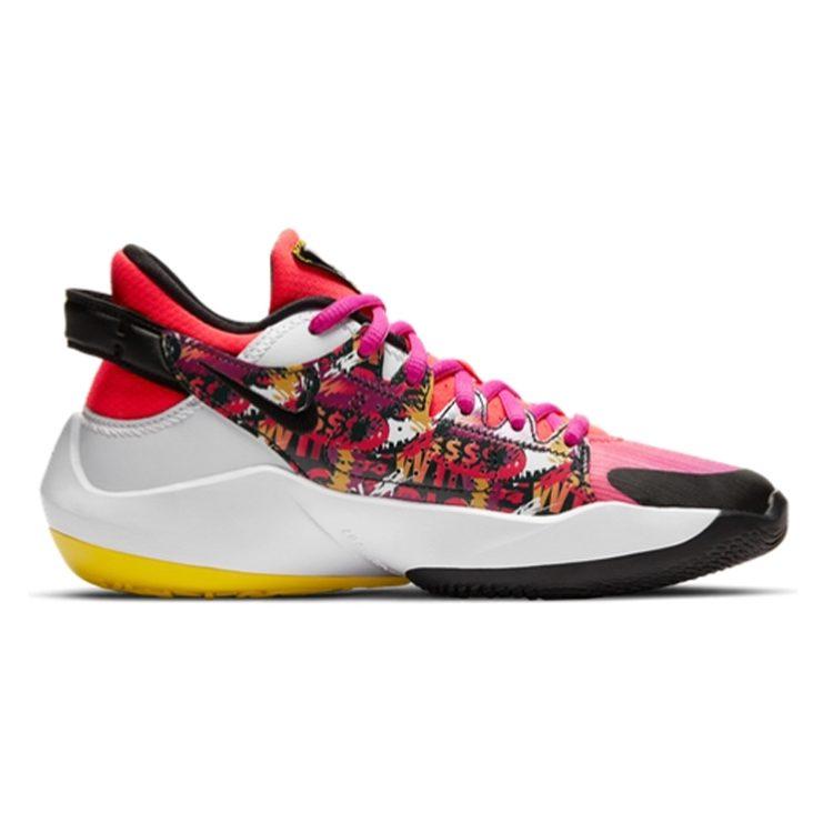 Nike Zoom Freak 2 Bright Crimson Fire Pink GS CT4592-600