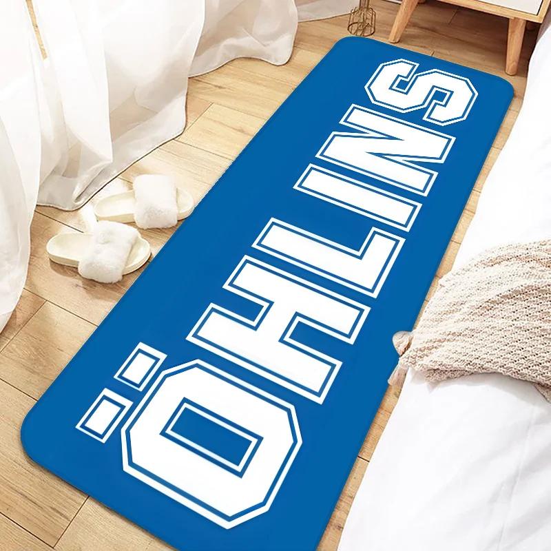 Ohlins Rutschfeste Waschbare Fußmatte für Eingangsbereich, Küche, Wohnzimmer, Flur, Badezimmer – Premium Wohnkultur Lösung