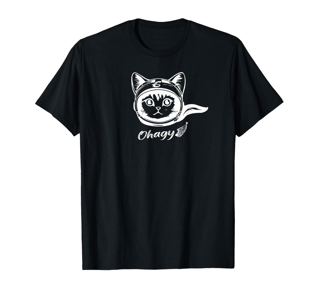 Funny Cat Cat Logo Cute Stylish Cat that Brings Happiness Love Peace Design White T-shirt & T-shirt