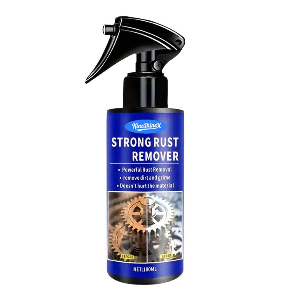 Car Rust Remover Auto Exhaust Pipe Rust Derusting Spray Quickly Car Wheel Hub Care Clean Metal Iron Prowder Stain Removal Agent