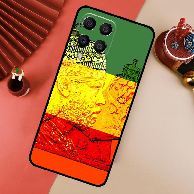 Emperor Menelik Ii Of Ethiopia Adwa For Samsung Galaxy M13 M14 M33 M12 M32 M52 M31 M55 M15 M11 M21 M35 M53 M34 M54 M06 M16 Case