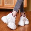 12 New Breathable Dad Shoes Platform Mesh Small Sports Casual Shoes A21