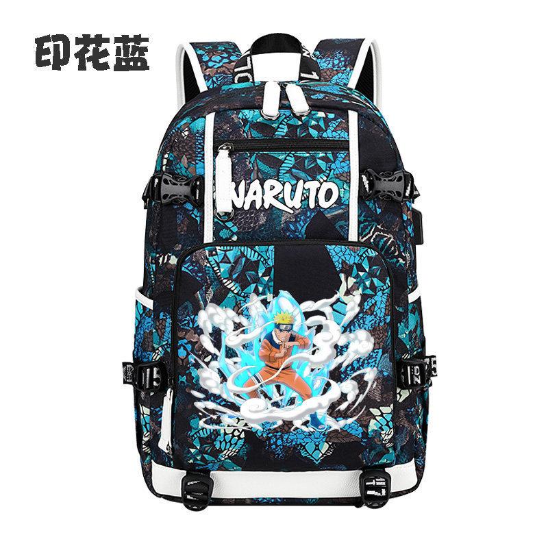 Naruto Anime Backpack Lightweight Ergonomic Lumbar Support Large Capacity for Students