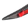 6PCS Universal Car Bumper Fin Black Carbon Fiber Texture Car Spoiler Lip  Front Bumper Decoration