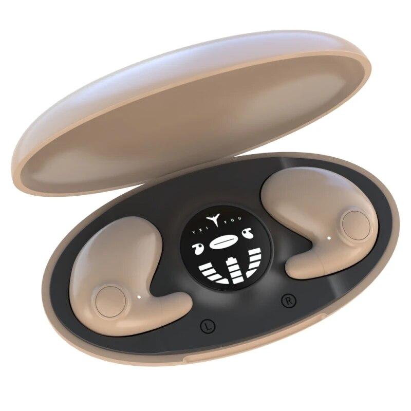 

Невидимые беспроводные наушники для сна TWS Bluetooth 5,3, скрытые наушники IPX5, водонепроницаемая спортивная гарнитура с шумоподавлением