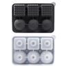 Whiskey Ice Cube Tray Silicone Ice Mold for Large Ice Balls Cubes Flexible Easy Release BPA-Free Dishwasher Safe Ice Cube Maker