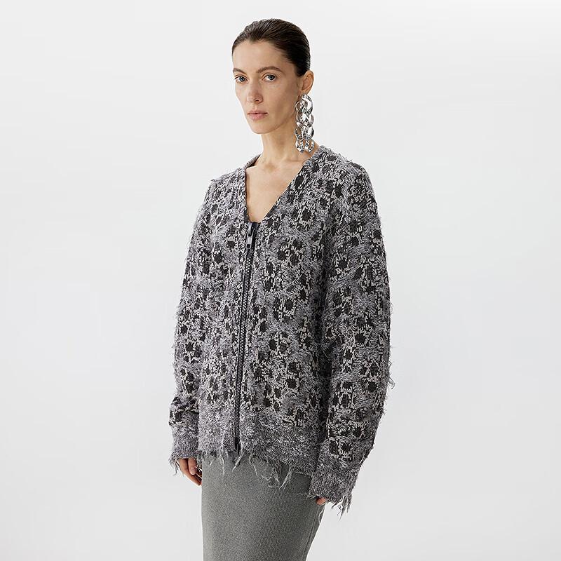 JNBY 2025 Spring V-Neck Knit Sweater