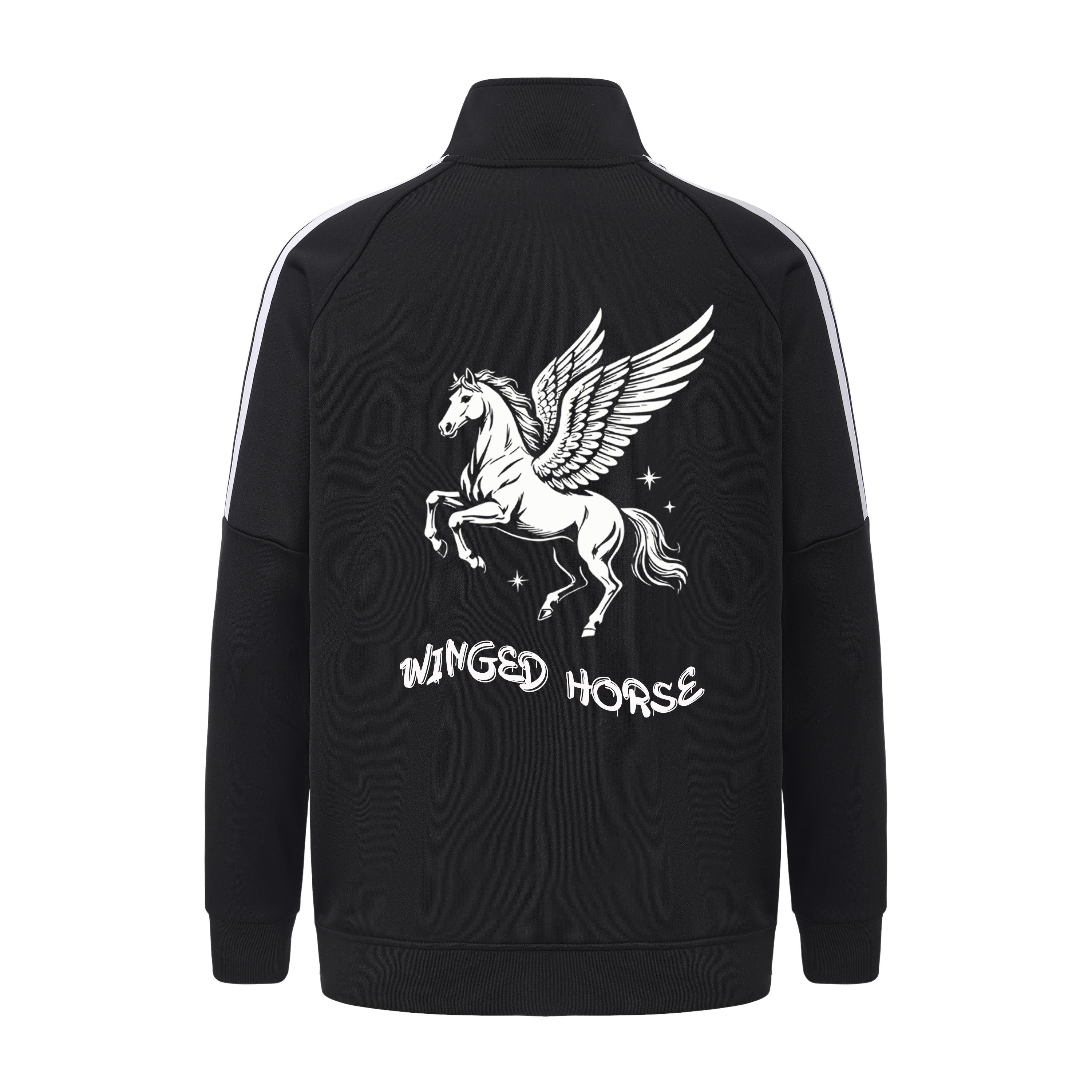 

Adidas Classic Three Stripes Printed Trendy Design Casual Sports Jacket Unisex Jacket C7-TR30JR1TK-BW 3XL