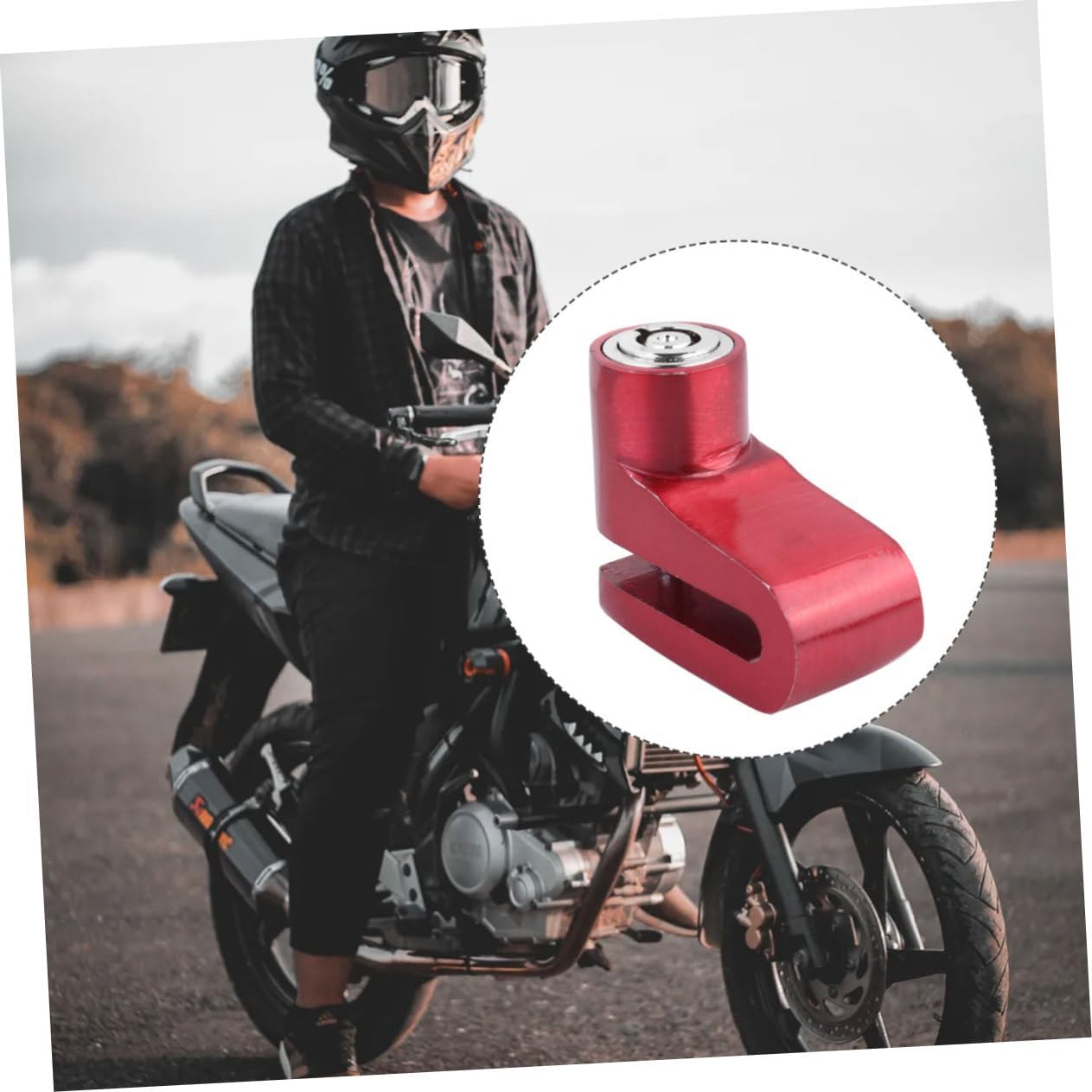 BESPORTBLE 1 шт. Замок дискового тормоза Замок дискового тормоза для колеса рулетки — фото 9