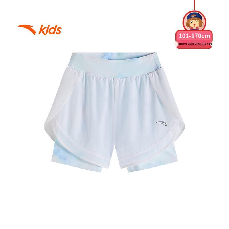Anta Kids' Girls' Breathable Quick-Dry Sports Shorts
