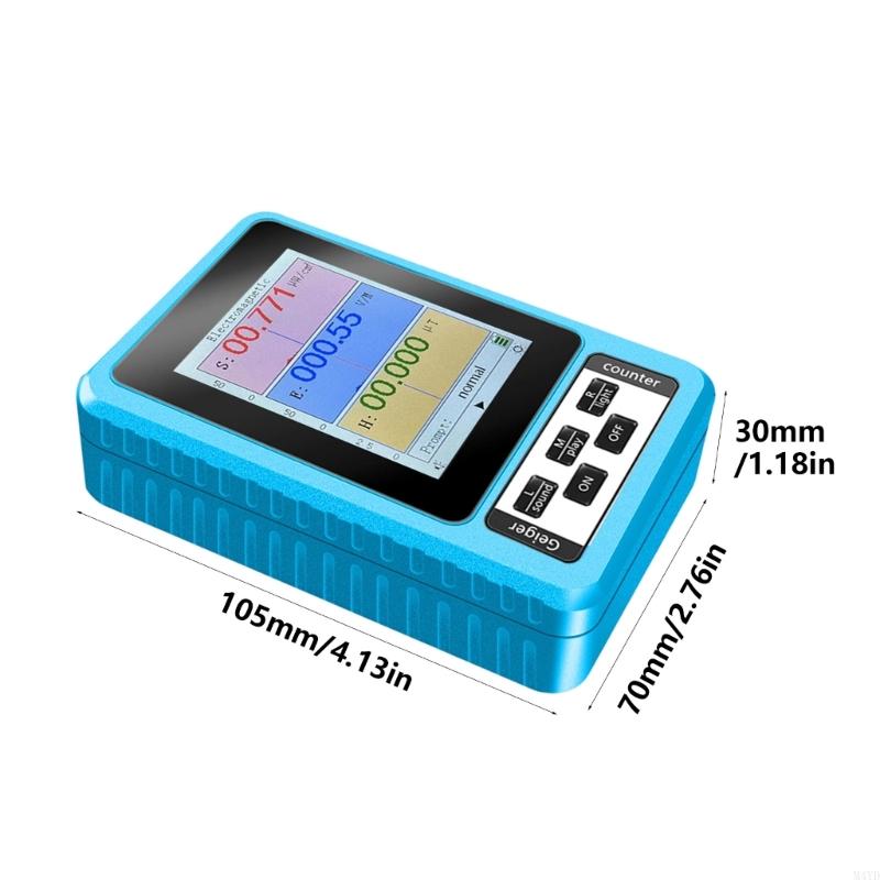 XR2 Electromagnetic Radiation Detector With LCD Display For Home Office And Outdoor Use Measure Power Density Electric M4YD