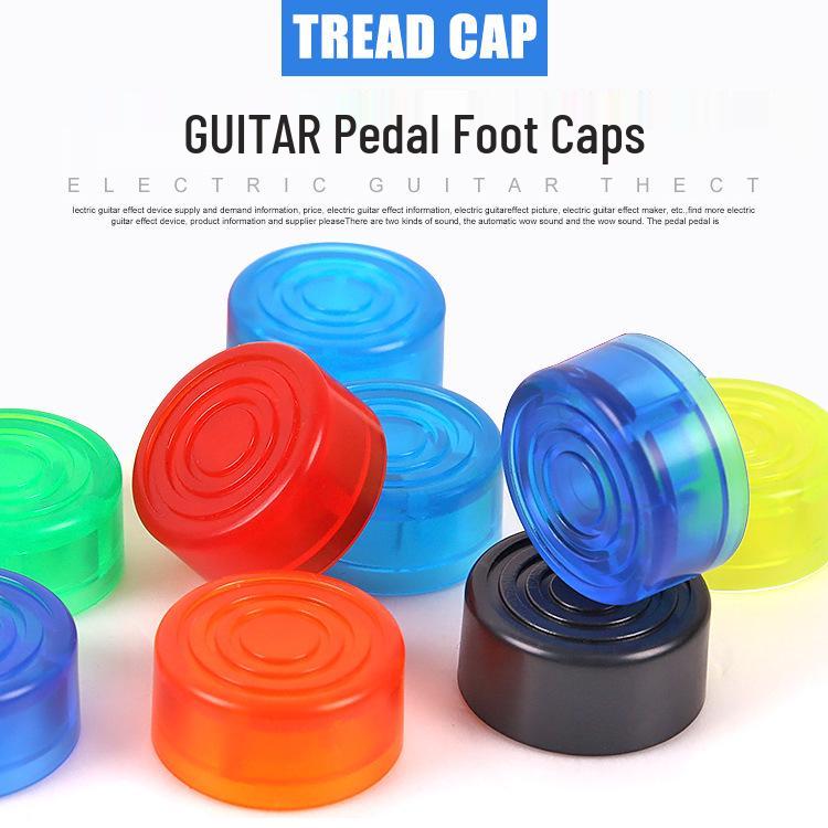 Meideal Guitar Pedal Stomp Cap - Electric Guitar Accessory прозрачный