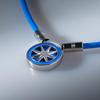 BANDEL Healthcare Necklace Earth mini x 2.0 (Blue Silver, 52cm)