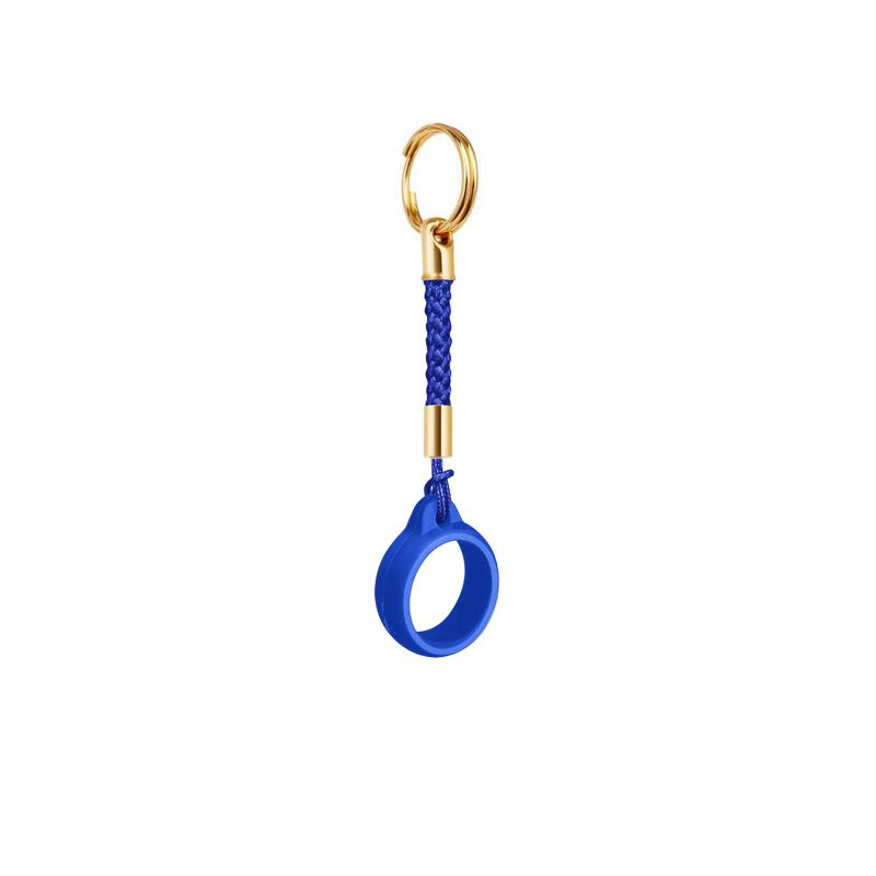 1Pcs Lip Balm Holder Keychain with Soft Braided Lanyard Lightweight Lip Gloss Carrier for Women Girls Daily Outdoor Travel