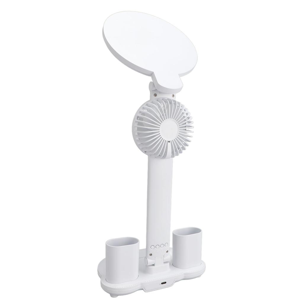 Desk Lamp LED Eye Care Foldable Touch Control Round USB Charging 3 Color Temperature Stepless