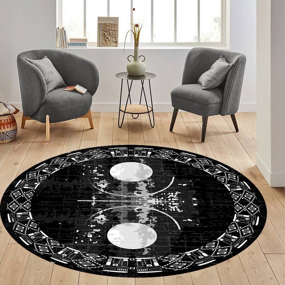 

Mosimoso Home RC2000 Ковер с принтом на подошве в горошек 100x100 cm