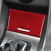 Red Carbon Fiber Interior Center Storage Cover Trim Sticker For Acura TL 2009-14